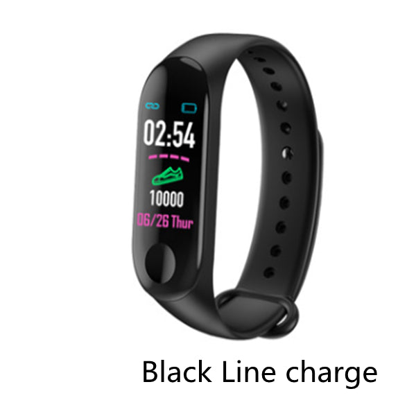 Compatible with , Smart Bracelet Heart Rate and Blood Pressure Exercise Meter Step Information Push Smart Reminder Color Bracelet