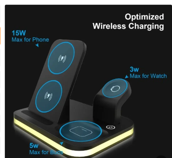 Mobile Phone Wireless Charger Multi-Function Universal Adapter