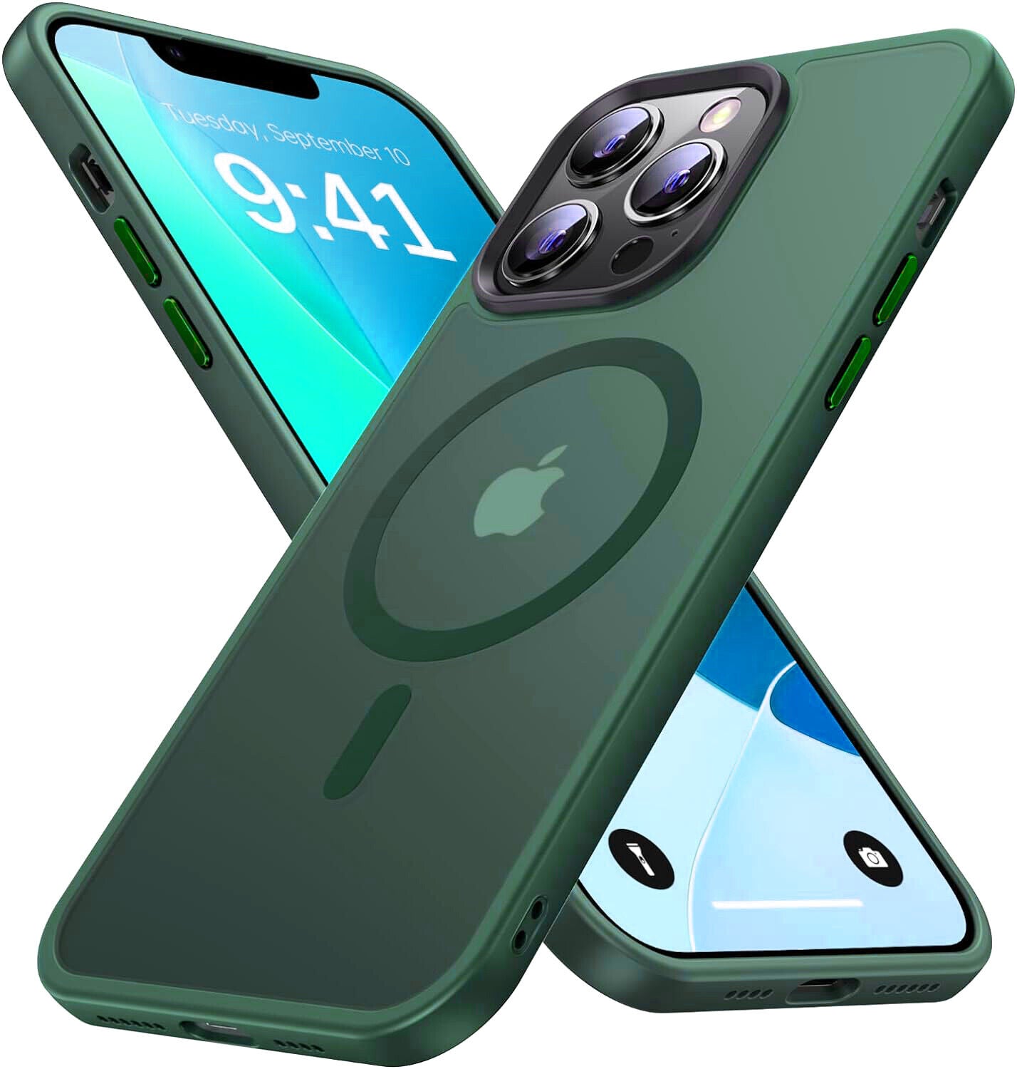 iPhone 12-17 Pro Max Air Frosted MagSafe Shockproof Case