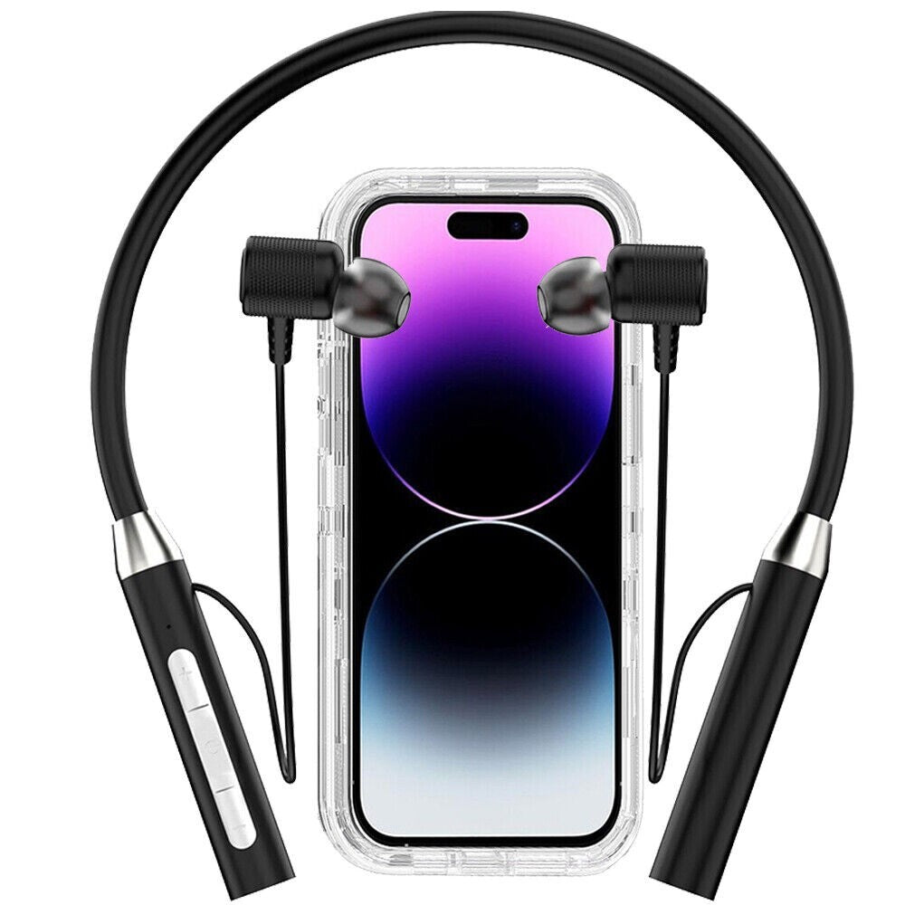 Wireless Bluetooth 5.2 Headphones for Sports with Sweat Resistance