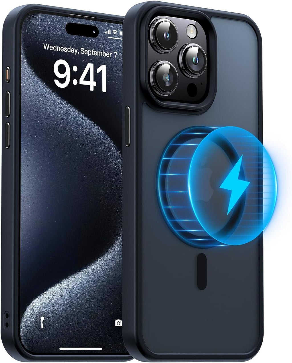 iPhone 12-17 Pro Max Air Frosted MagSafe Shockproof Case