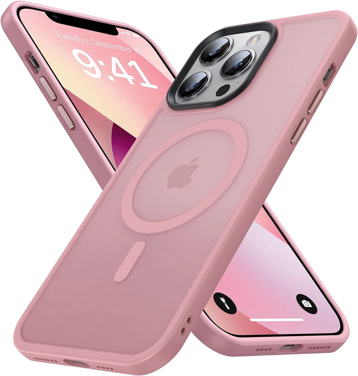 iPhone 12-17 Pro Max Air Frosted MagSafe Shockproof Case